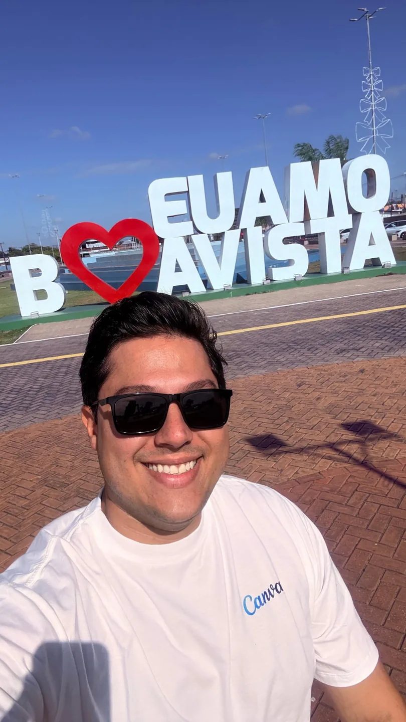 Vinicius Avanzi em Boa Vista durante o Canva Day